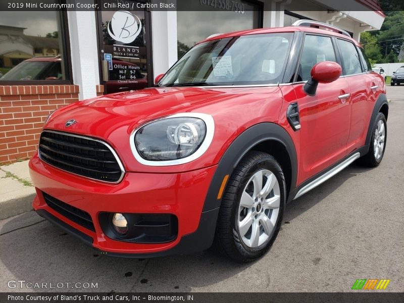 Chili Red / Carbon Black 2019 Mini Countryman Cooper