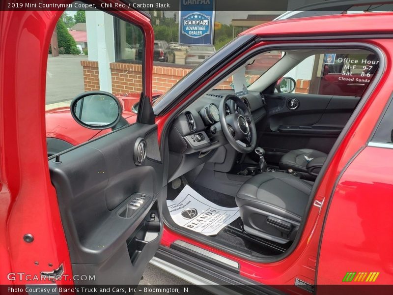 Chili Red / Carbon Black 2019 Mini Countryman Cooper