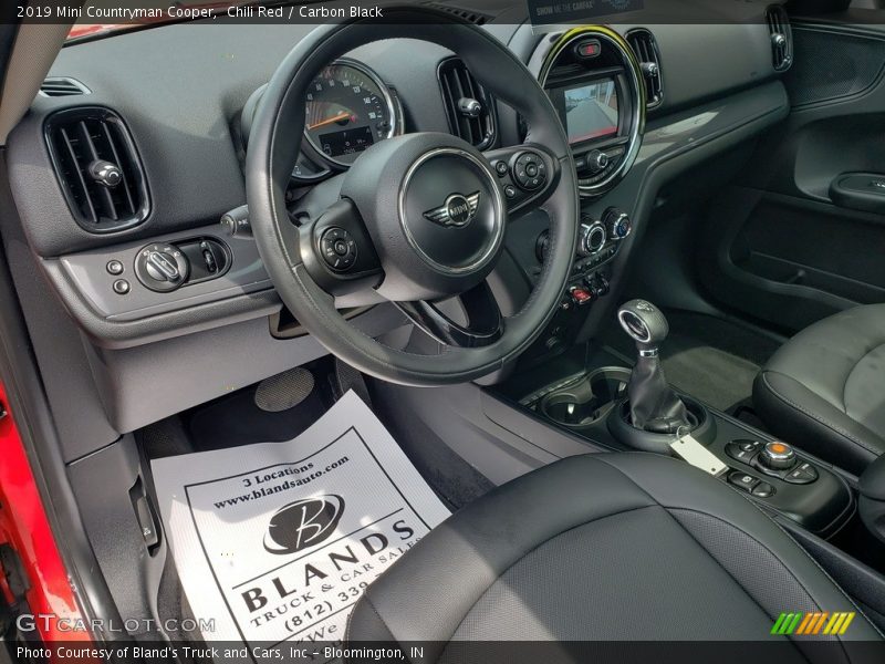  2019 Countryman Cooper Carbon Black Interior