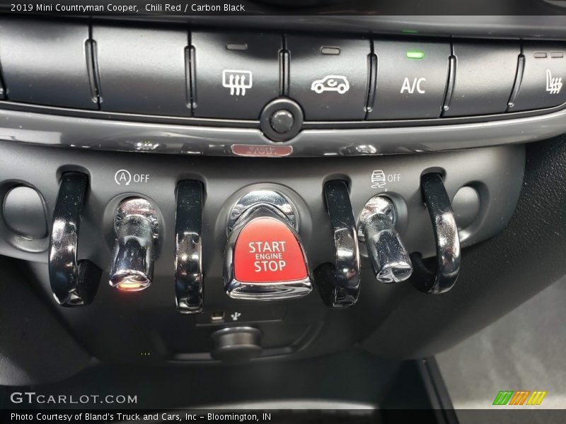 Controls of 2019 Countryman Cooper