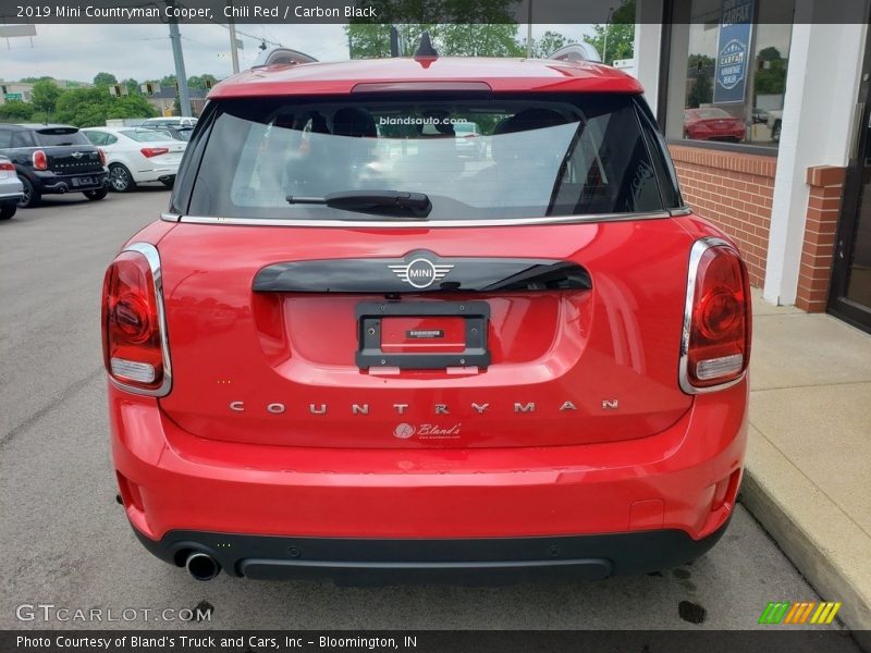 Chili Red / Carbon Black 2019 Mini Countryman Cooper