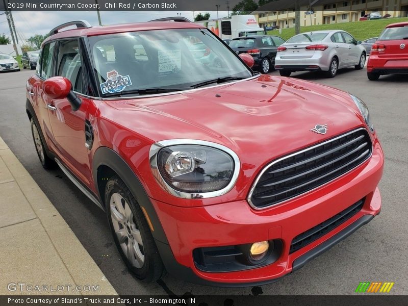 Chili Red / Carbon Black 2019 Mini Countryman Cooper