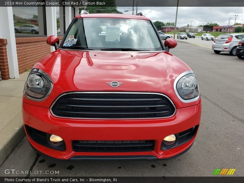 Chili Red / Carbon Black 2019 Mini Countryman Cooper