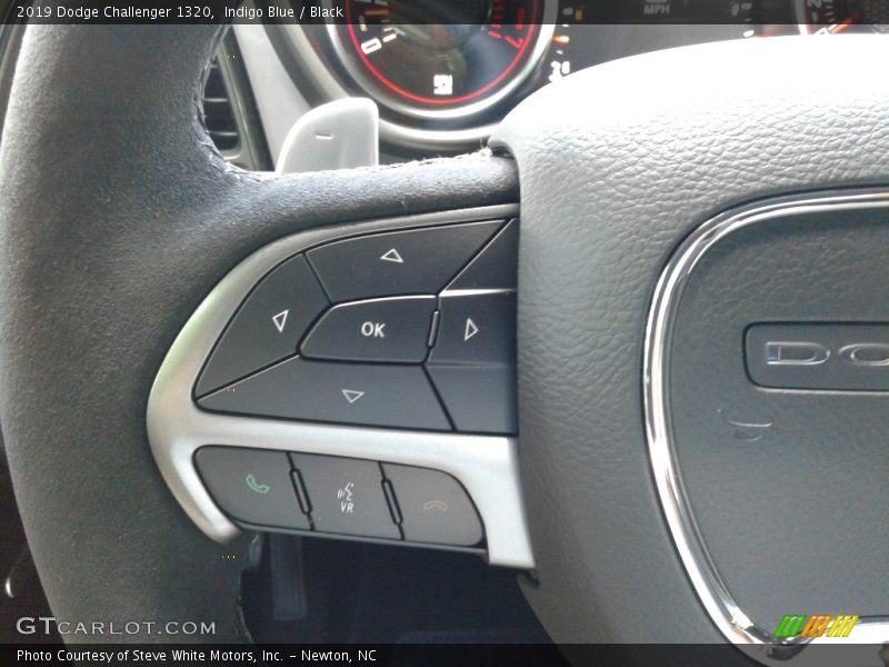 Indigo Blue / Black 2019 Dodge Challenger 1320