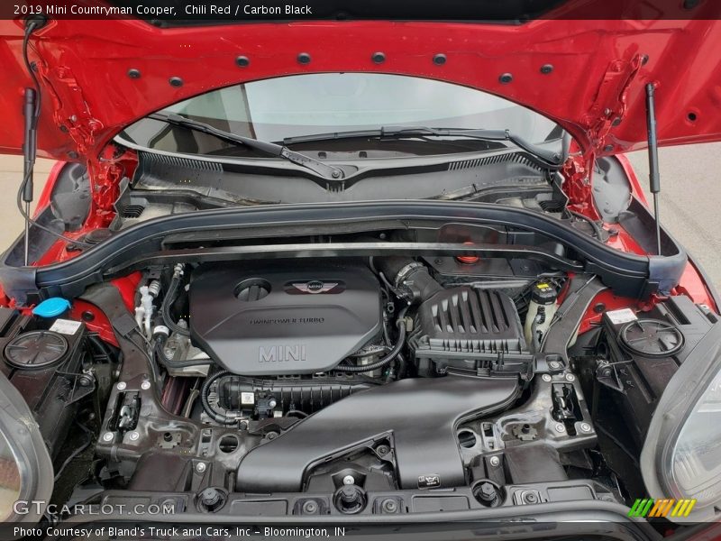  2019 Countryman Cooper Engine - 1.5 Liter TwinPower Turbocharged DOHC 12-Valve VVT 3 Cylinder