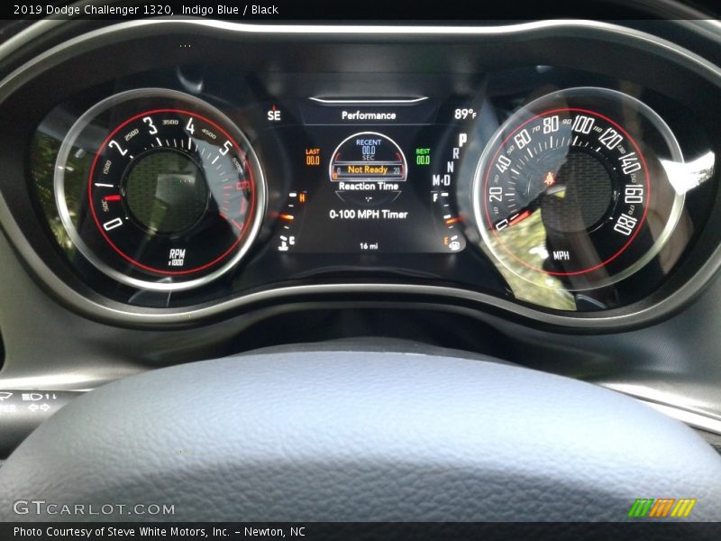 Indigo Blue / Black 2019 Dodge Challenger 1320