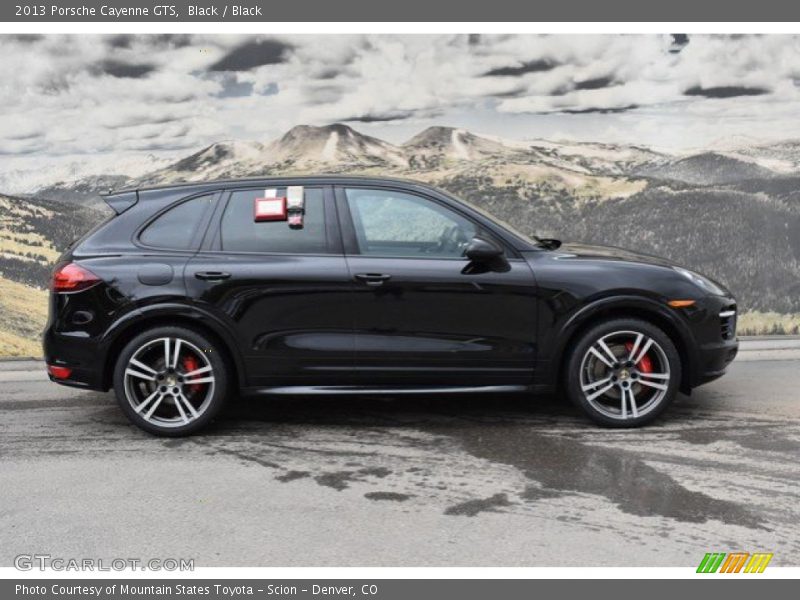 Black / Black 2013 Porsche Cayenne GTS