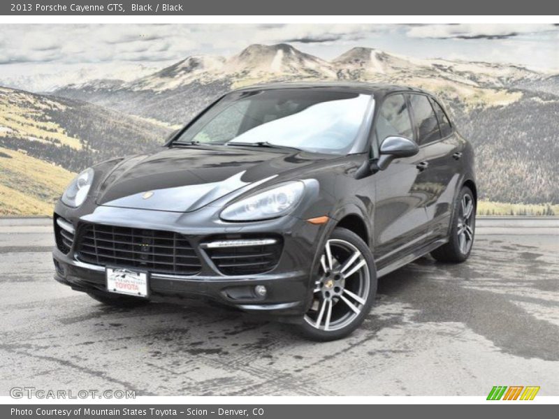 Black / Black 2013 Porsche Cayenne GTS