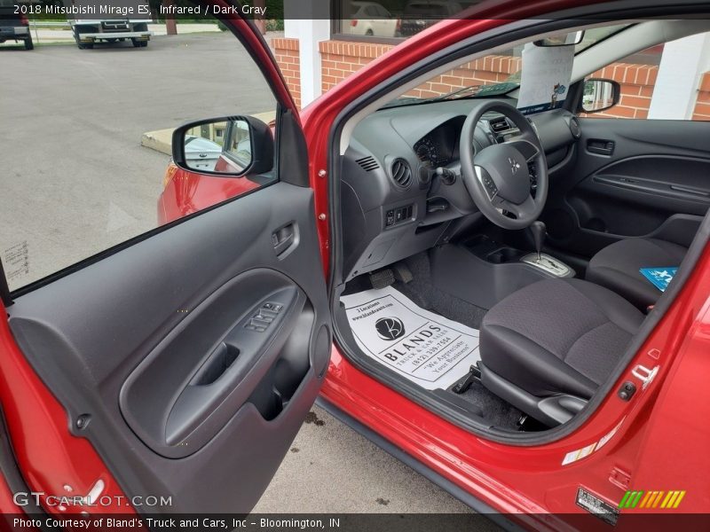Infrared / Dark Gray 2018 Mitsubishi Mirage ES