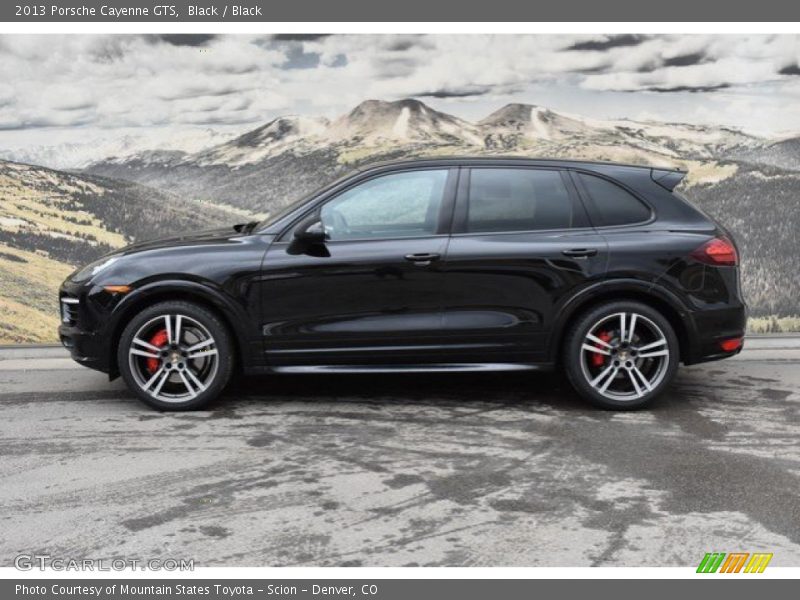 Black / Black 2013 Porsche Cayenne GTS