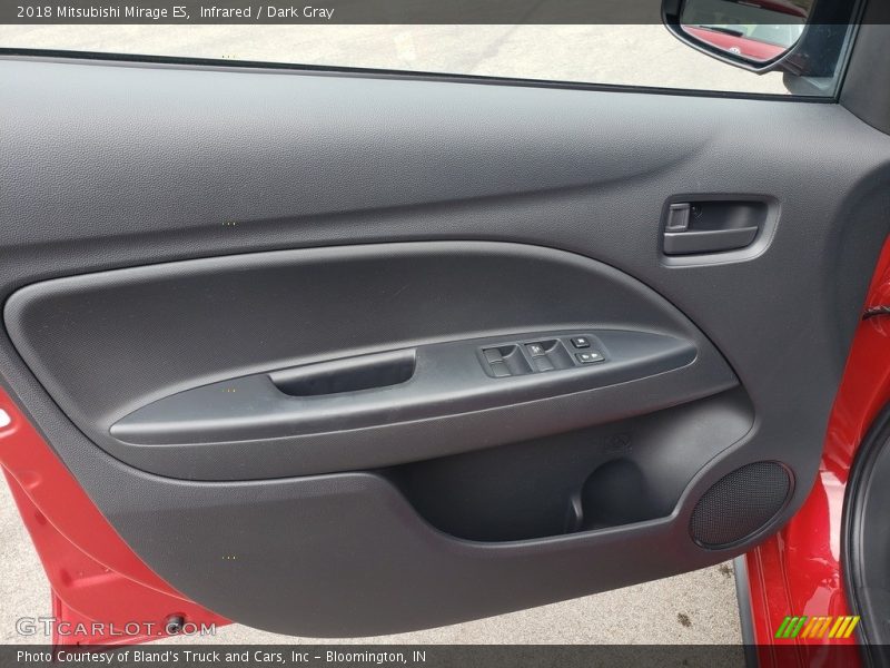 Infrared / Dark Gray 2018 Mitsubishi Mirage ES