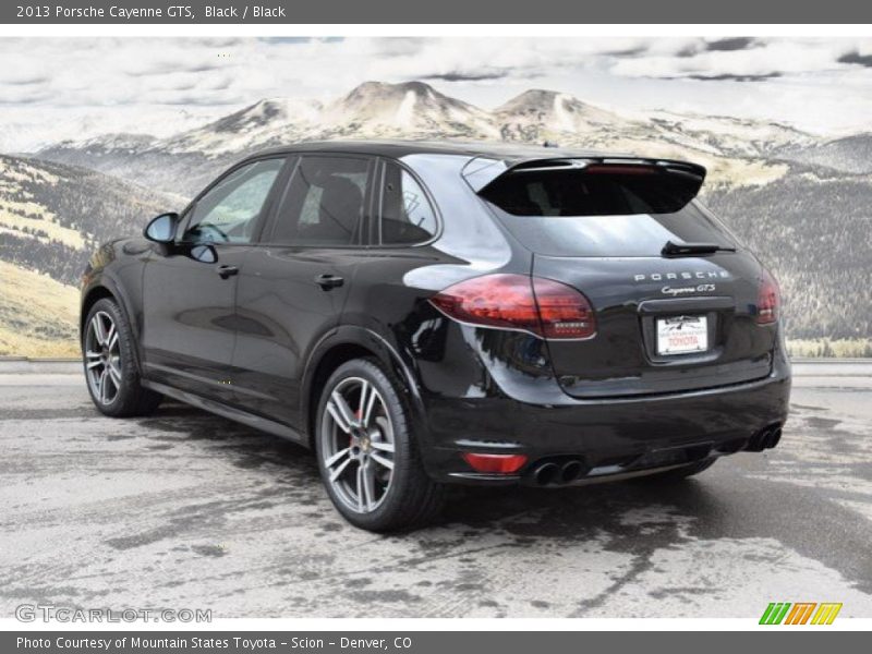 Black / Black 2013 Porsche Cayenne GTS