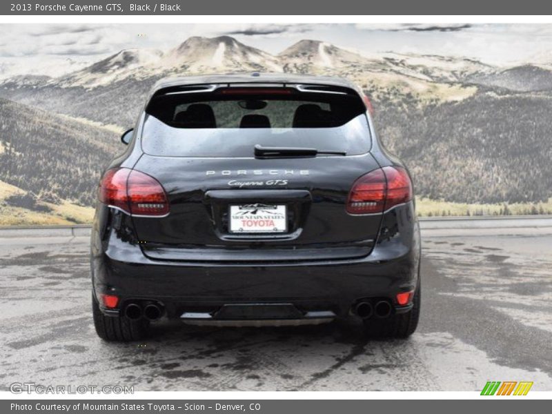 Black / Black 2013 Porsche Cayenne GTS