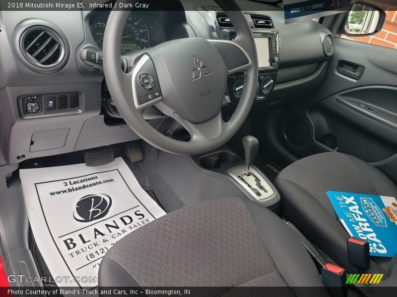 Infrared / Dark Gray 2018 Mitsubishi Mirage ES