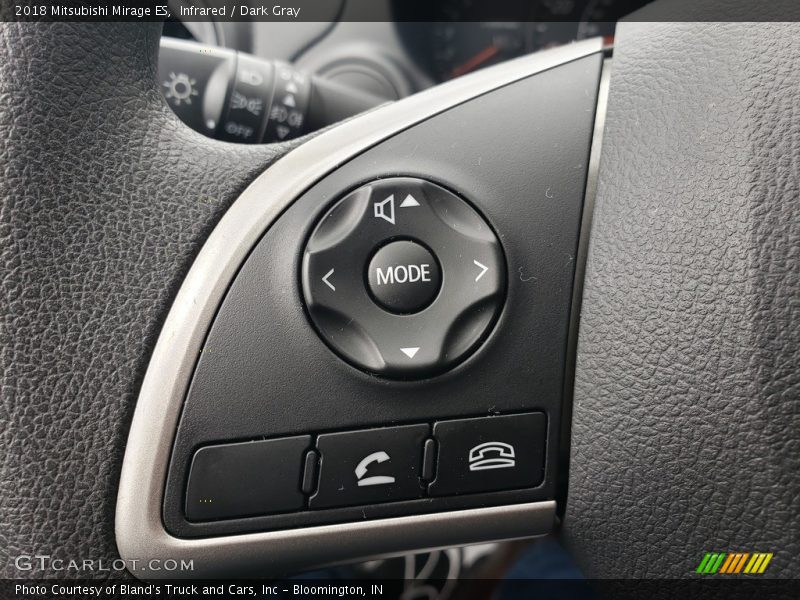 Infrared / Dark Gray 2018 Mitsubishi Mirage ES