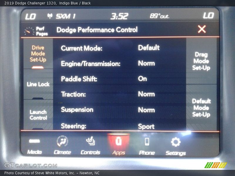 Indigo Blue / Black 2019 Dodge Challenger 1320