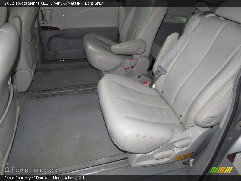 Silver Sky Metallic / Light Gray 2012 Toyota Sienna XLE