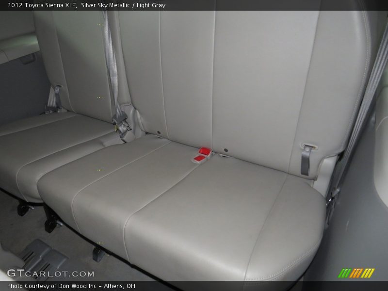 Silver Sky Metallic / Light Gray 2012 Toyota Sienna XLE