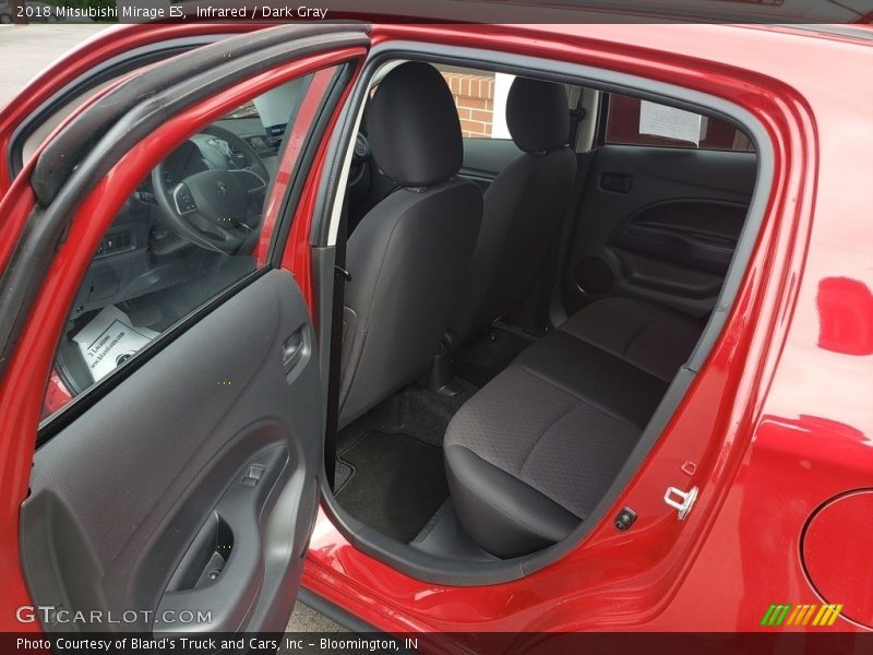 Infrared / Dark Gray 2018 Mitsubishi Mirage ES