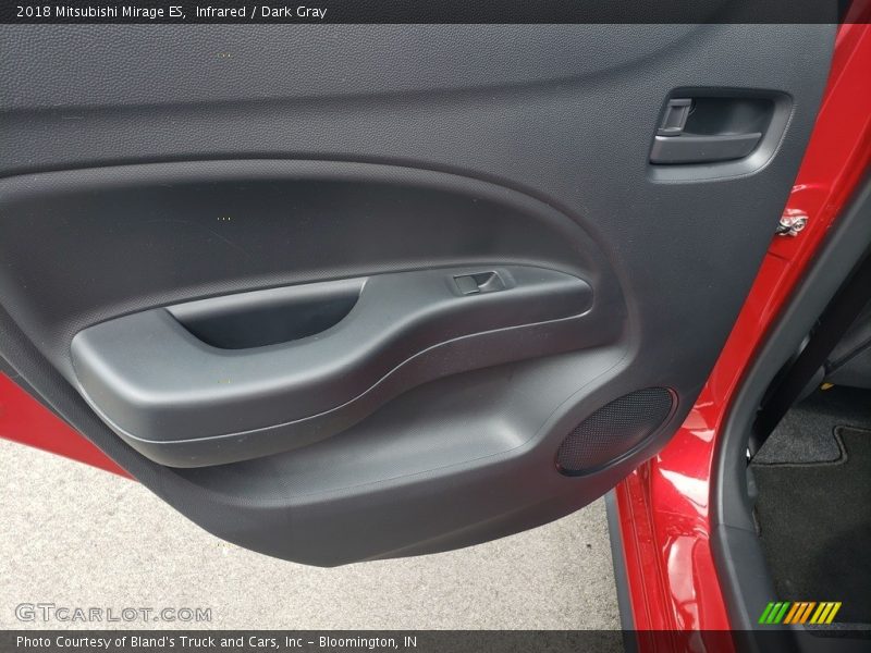 Infrared / Dark Gray 2018 Mitsubishi Mirage ES
