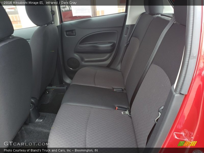 Infrared / Dark Gray 2018 Mitsubishi Mirage ES