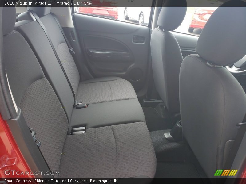 Infrared / Dark Gray 2018 Mitsubishi Mirage ES