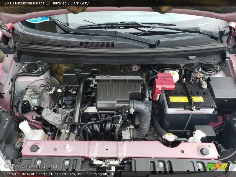  2018 Mirage ES Engine - 1.2 Liter DOHC 12-Valve MIVEC 3 Cylinder