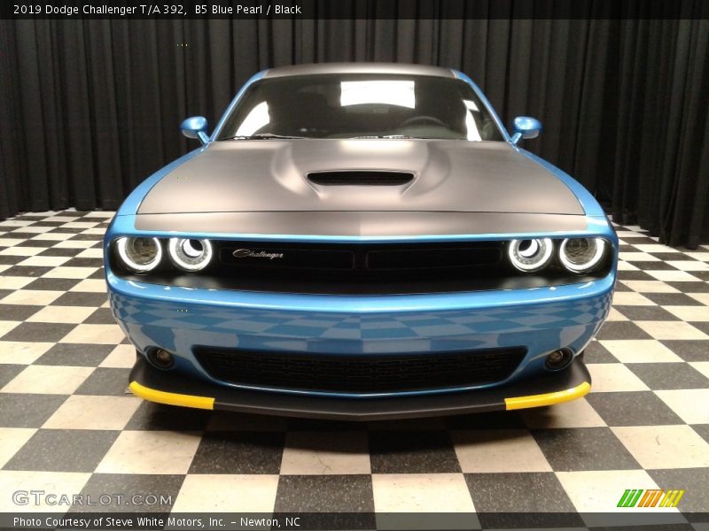 B5 Blue Pearl / Black 2019 Dodge Challenger T/A 392