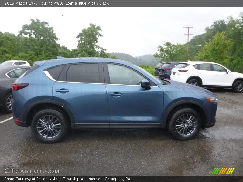 Eternal Blue Mica / Black 2019 Mazda CX-5 Touring AWD
