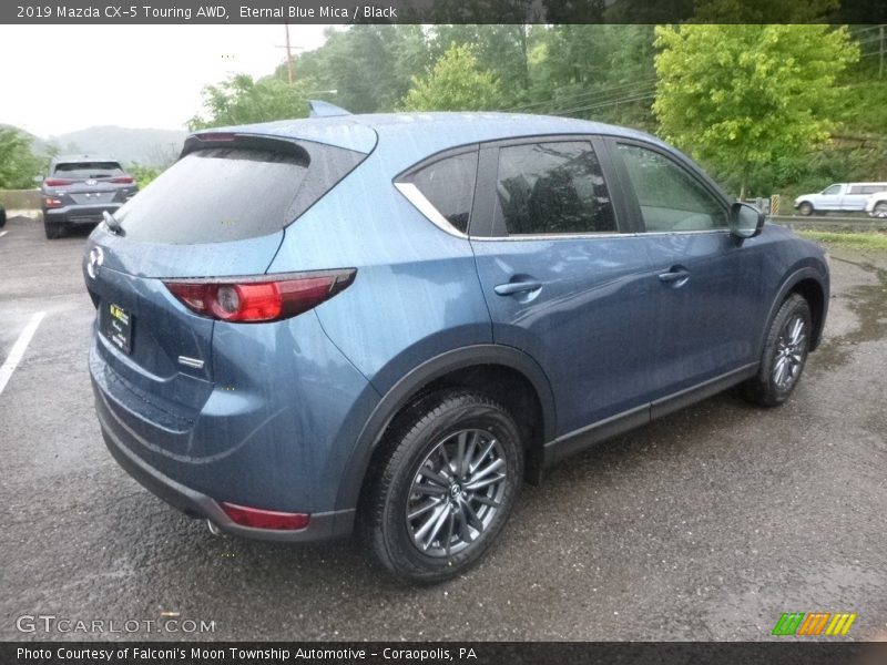 Eternal Blue Mica / Black 2019 Mazda CX-5 Touring AWD