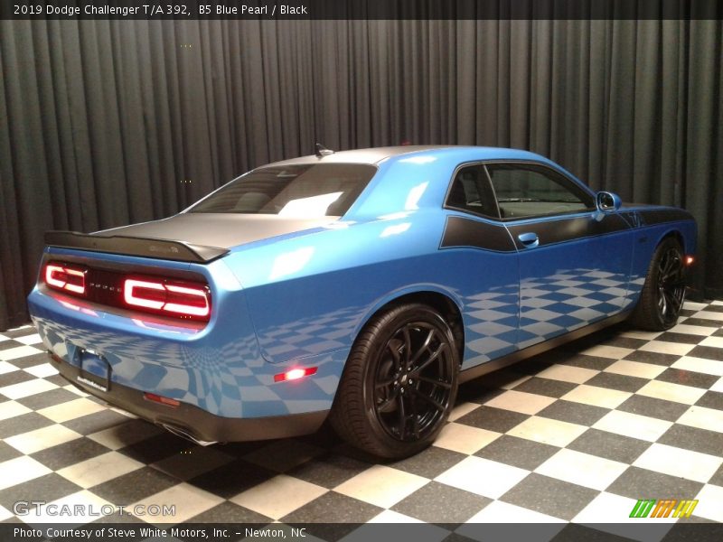 B5 Blue Pearl / Black 2019 Dodge Challenger T/A 392
