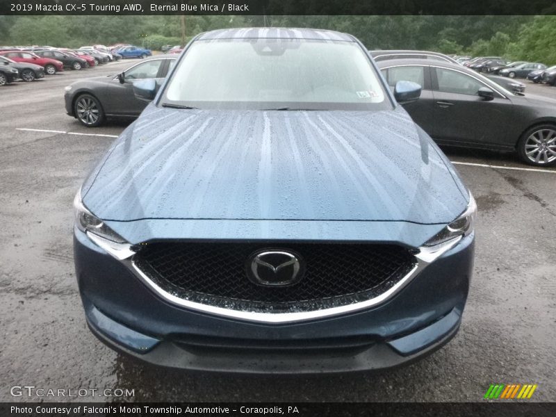 Eternal Blue Mica / Black 2019 Mazda CX-5 Touring AWD
