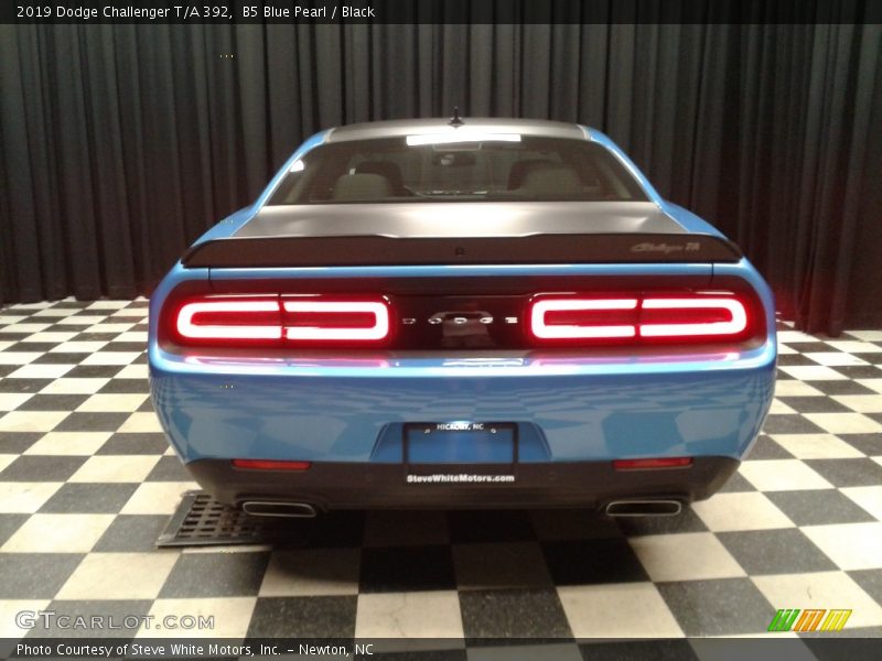B5 Blue Pearl / Black 2019 Dodge Challenger T/A 392