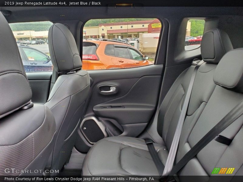 Rear Seat of 2019 Renegade Latitude 4x4