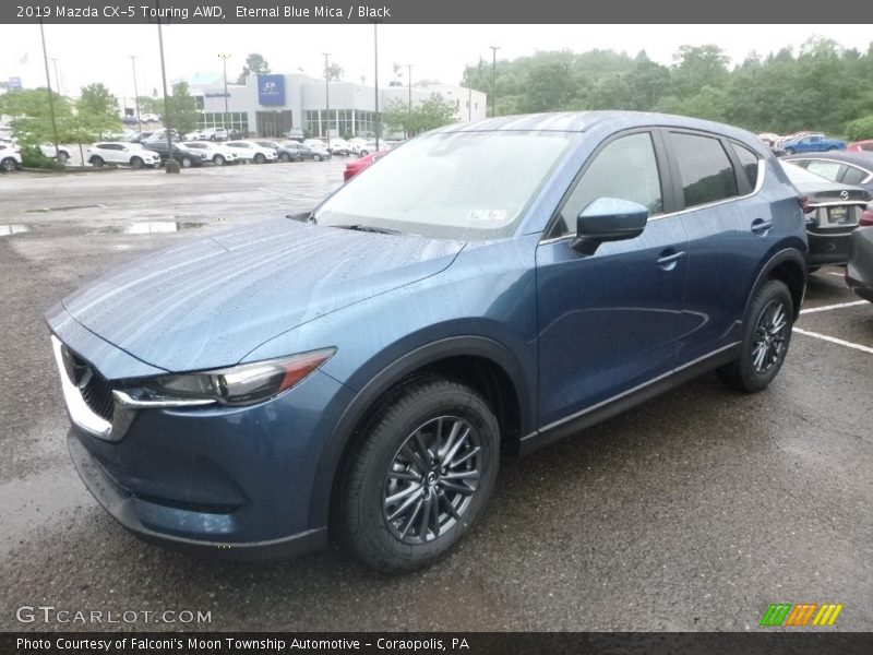 Eternal Blue Mica / Black 2019 Mazda CX-5 Touring AWD