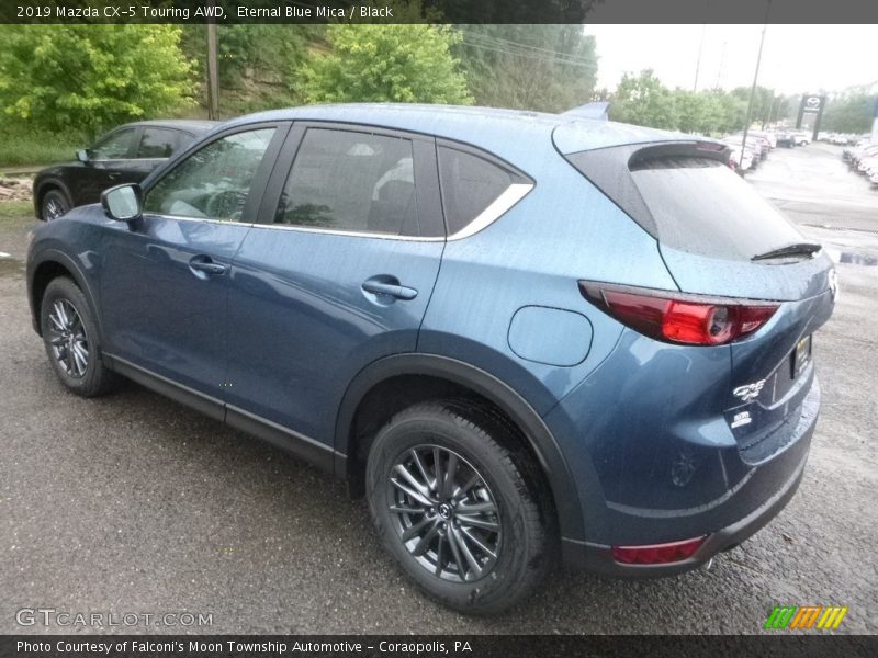 Eternal Blue Mica / Black 2019 Mazda CX-5 Touring AWD