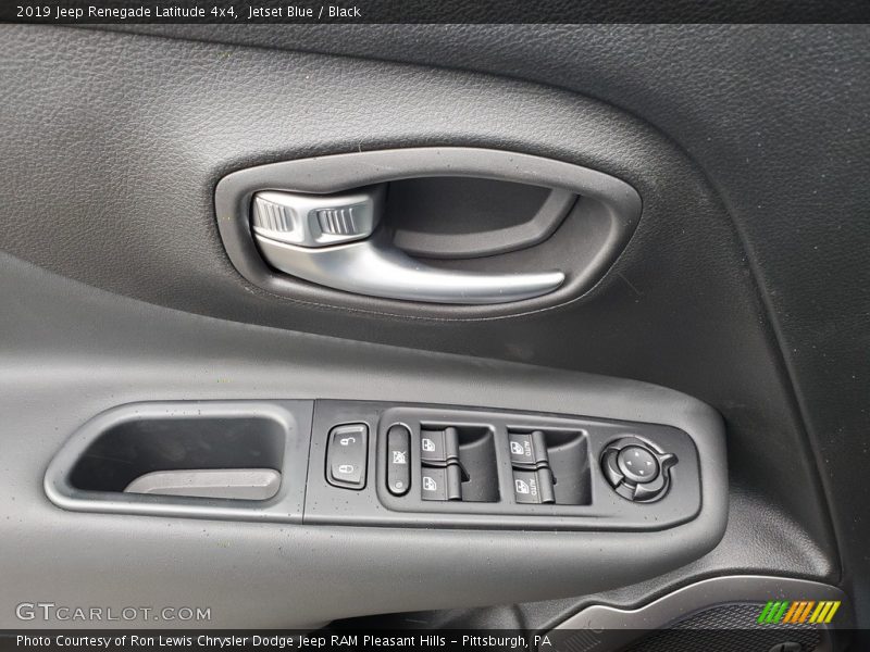 Jetset Blue / Black 2019 Jeep Renegade Latitude 4x4