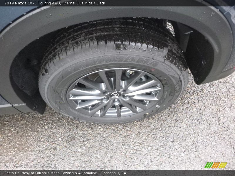 Eternal Blue Mica / Black 2019 Mazda CX-5 Touring AWD