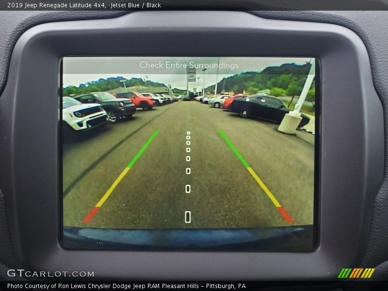 Jetset Blue / Black 2019 Jeep Renegade Latitude 4x4