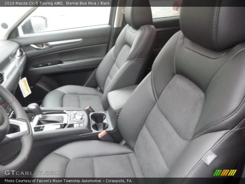 Eternal Blue Mica / Black 2019 Mazda CX-5 Touring AWD