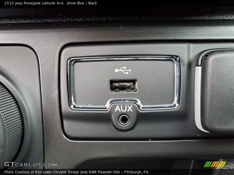 Jetset Blue / Black 2019 Jeep Renegade Latitude 4x4