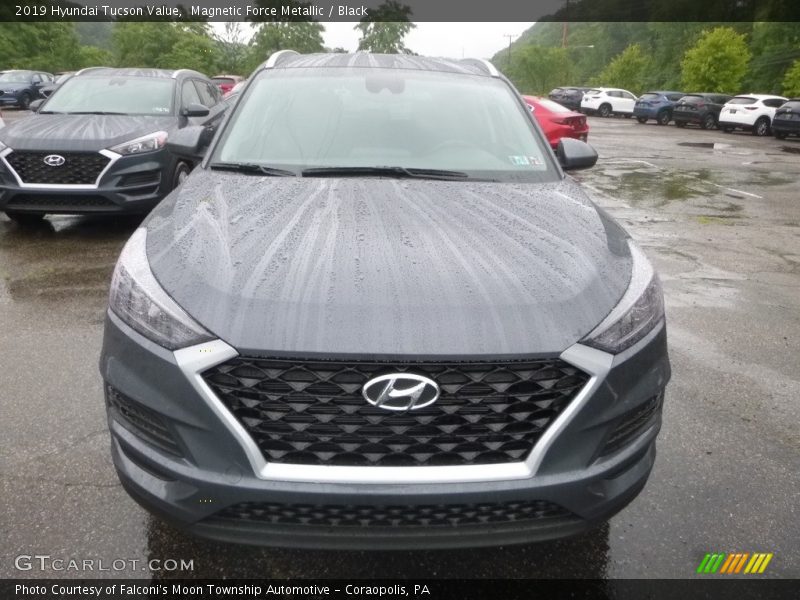 Magnetic Force Metallic / Black 2019 Hyundai Tucson Value