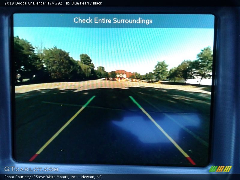 B5 Blue Pearl / Black 2019 Dodge Challenger T/A 392