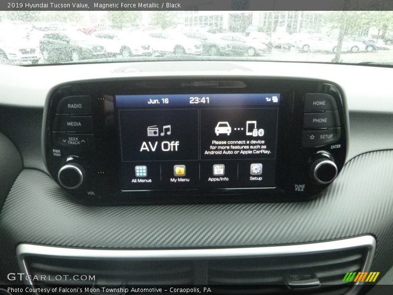 Magnetic Force Metallic / Black 2019 Hyundai Tucson Value