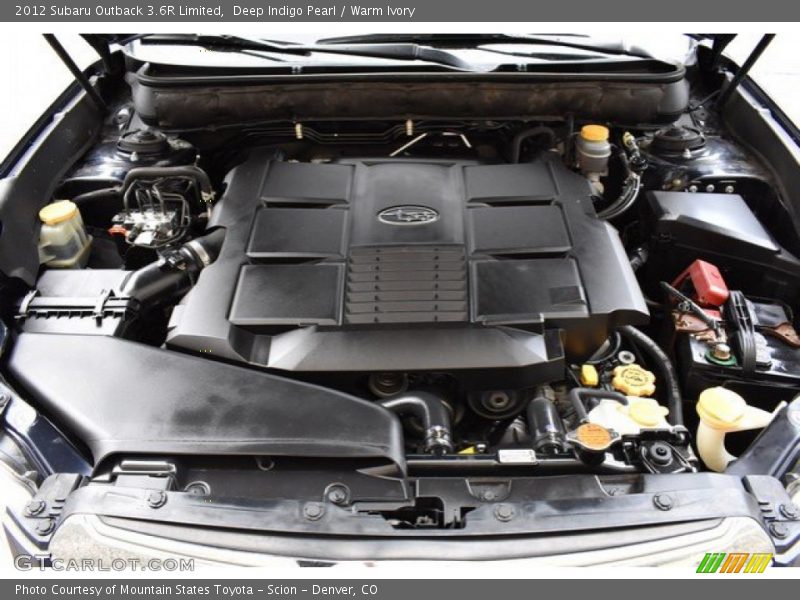 Deep Indigo Pearl / Warm Ivory 2012 Subaru Outback 3.6R Limited