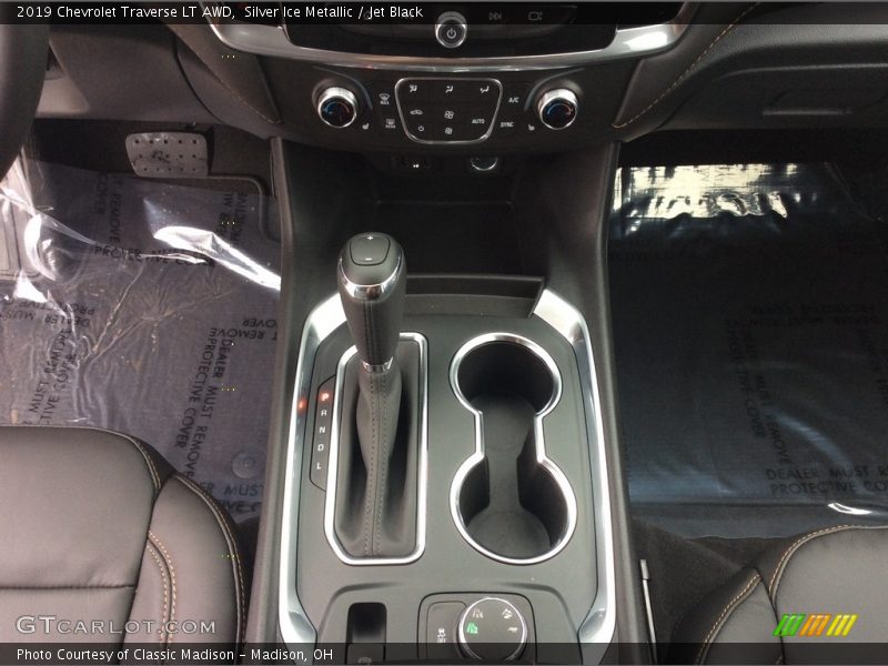 Silver Ice Metallic / Jet Black 2019 Chevrolet Traverse LT AWD