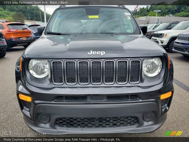 Black / Black 2019 Jeep Renegade Sport 4x4