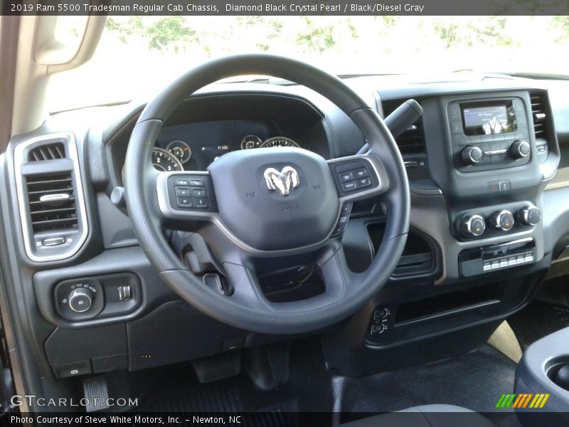 Dashboard of 2019 5500 Tradesman Regular Cab Chassis