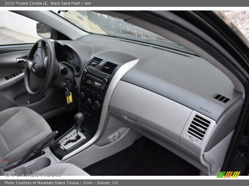 Black Sand Pearl / Ash 2010 Toyota Corolla LE