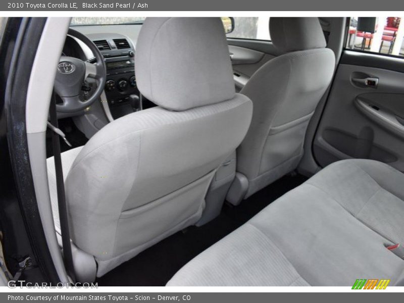 Black Sand Pearl / Ash 2010 Toyota Corolla LE